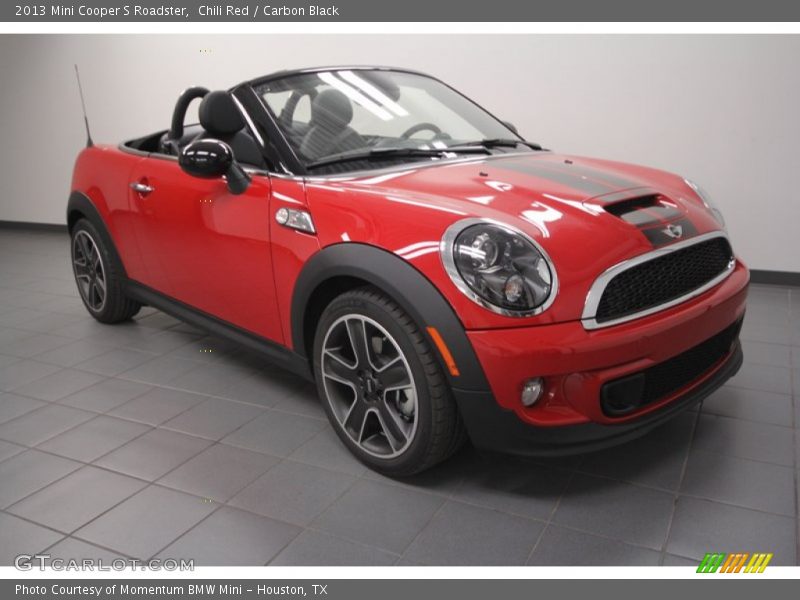 Chili Red / Carbon Black 2013 Mini Cooper S Roadster