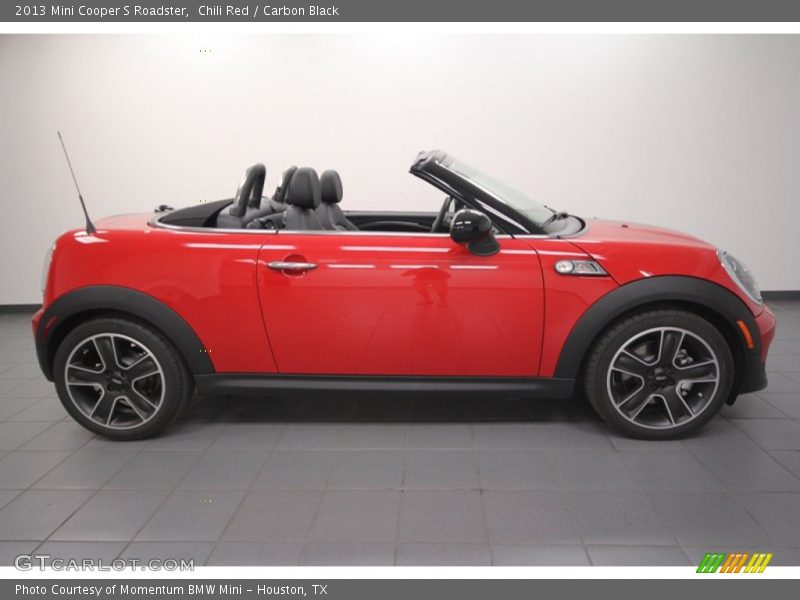 Chili Red / Carbon Black 2013 Mini Cooper S Roadster