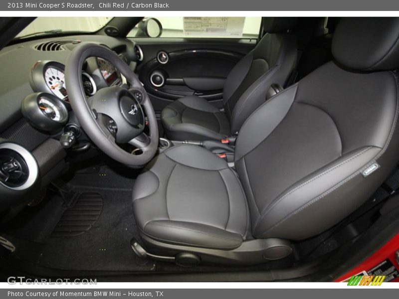 Chili Red / Carbon Black 2013 Mini Cooper S Roadster