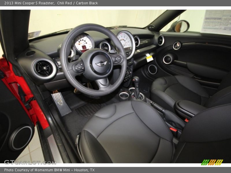 Chili Red / Carbon Black 2013 Mini Cooper S Roadster