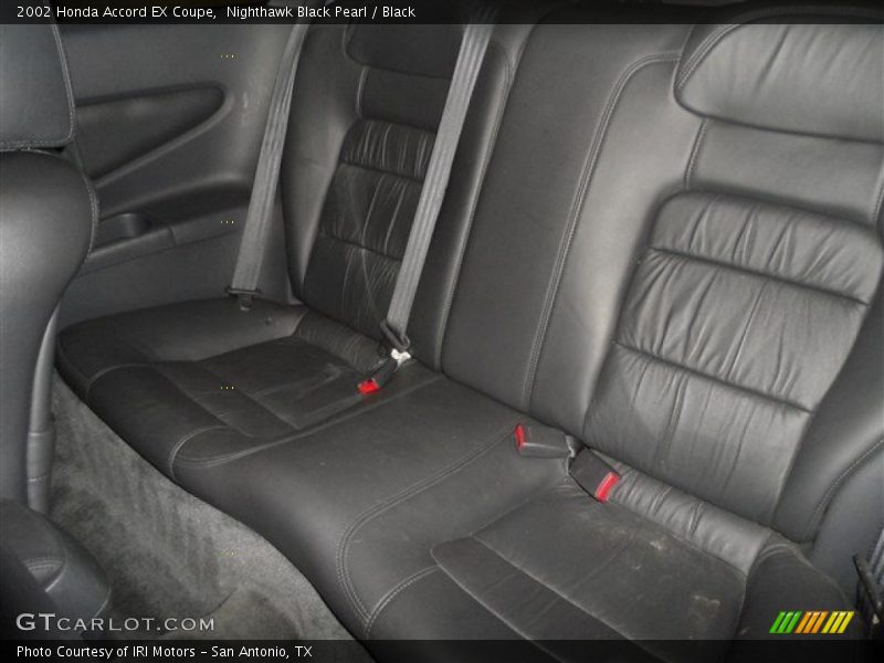 Nighthawk Black Pearl / Black 2002 Honda Accord EX Coupe
