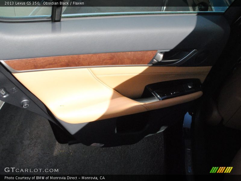Obsidian Black / Flaxen 2013 Lexus GS 350