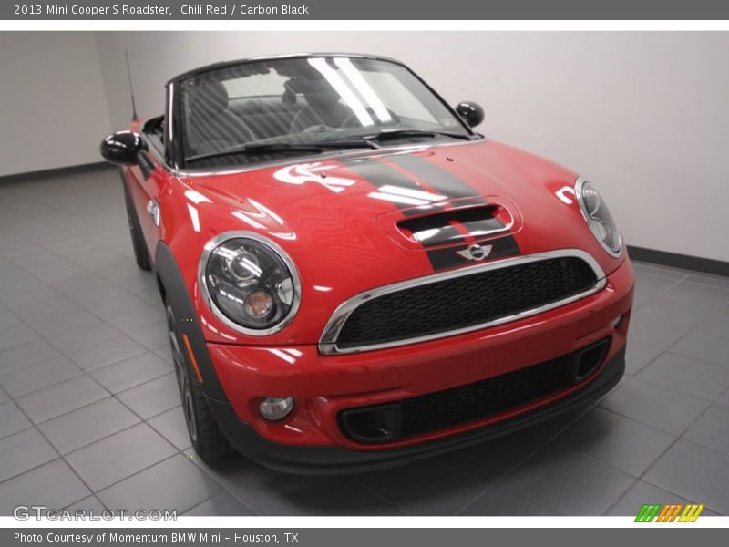 Chili Red / Carbon Black 2013 Mini Cooper S Roadster