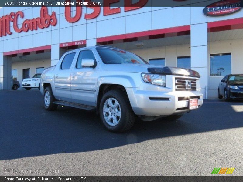 Billet Silver Metallic / Gray 2006 Honda Ridgeline RTL