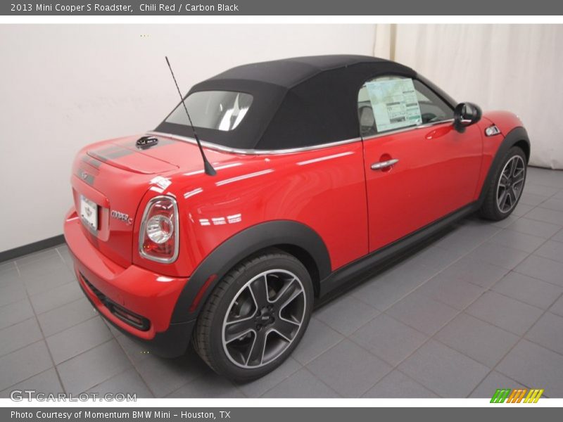 Chili Red / Carbon Black 2013 Mini Cooper S Roadster