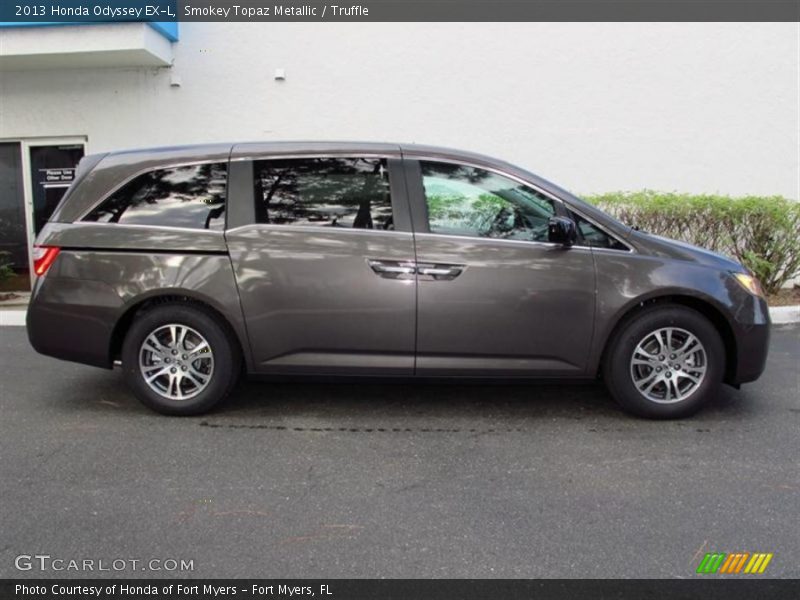 Smokey Topaz Metallic / Truffle 2013 Honda Odyssey EX-L