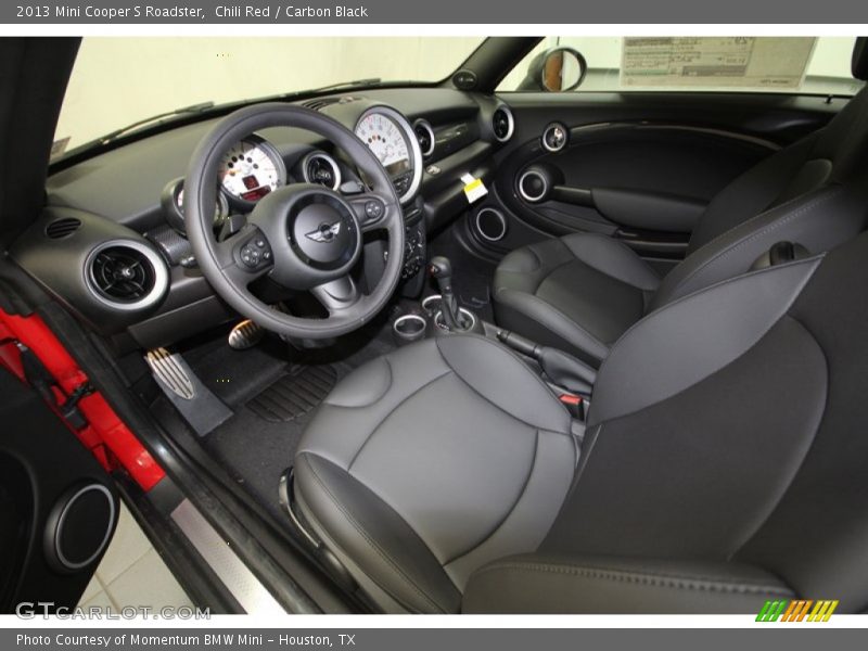 Chili Red / Carbon Black 2013 Mini Cooper S Roadster
