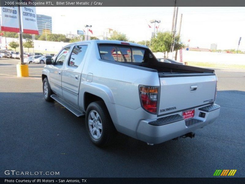 Billet Silver Metallic / Gray 2006 Honda Ridgeline RTL