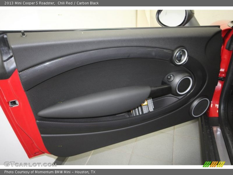 Chili Red / Carbon Black 2013 Mini Cooper S Roadster