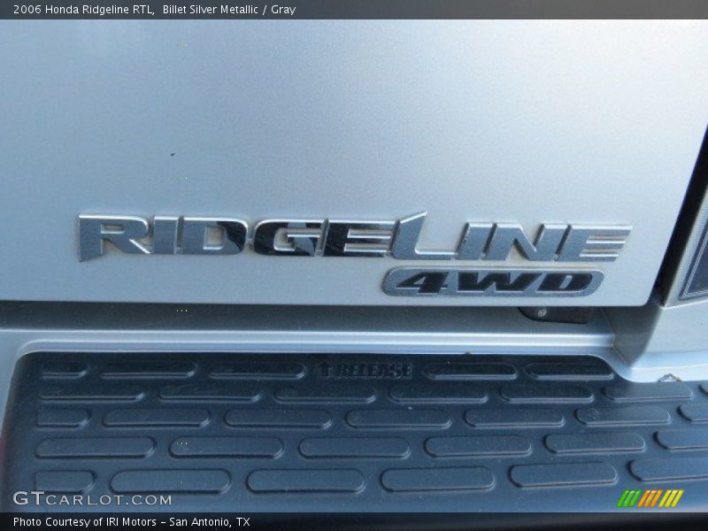 Billet Silver Metallic / Gray 2006 Honda Ridgeline RTL