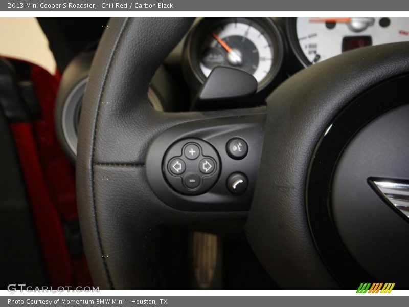 Chili Red / Carbon Black 2013 Mini Cooper S Roadster
