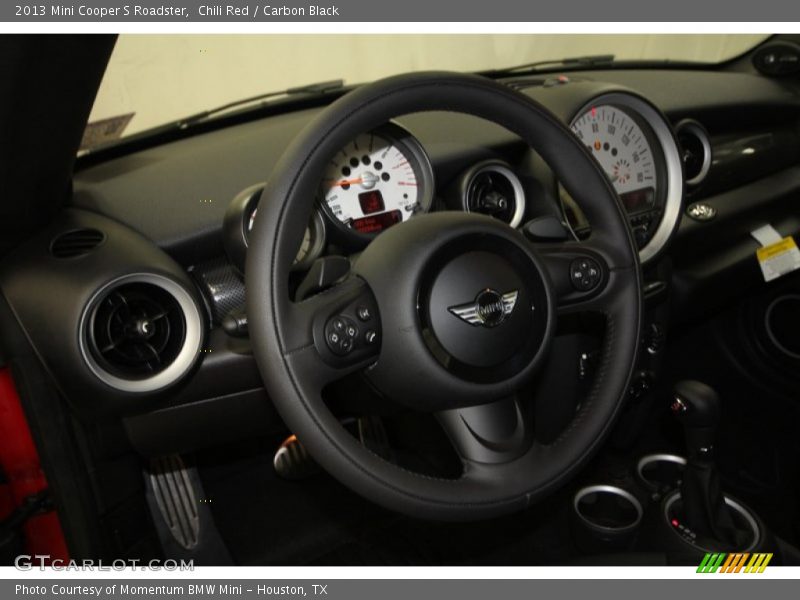 Chili Red / Carbon Black 2013 Mini Cooper S Roadster