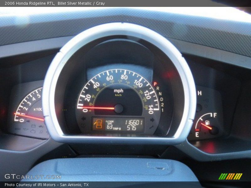 Billet Silver Metallic / Gray 2006 Honda Ridgeline RTL