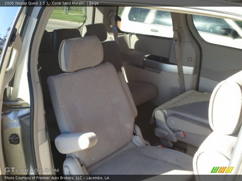 Coral Sand Metallic / Beige 2005 Nissan Quest 3.5 S