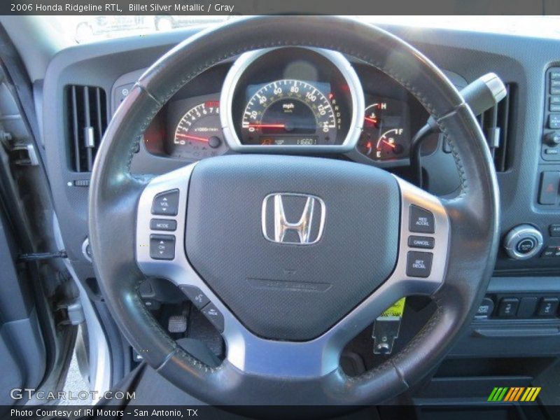 Billet Silver Metallic / Gray 2006 Honda Ridgeline RTL