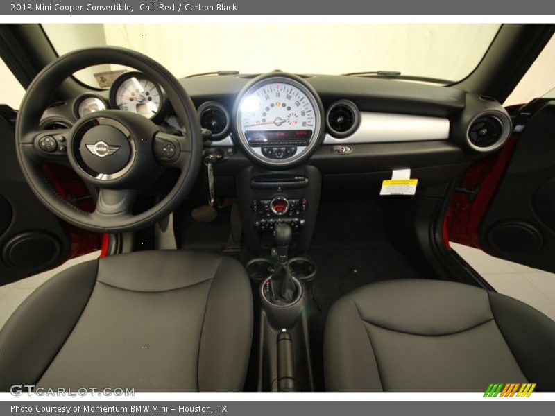 Chili Red / Carbon Black 2013 Mini Cooper Convertible