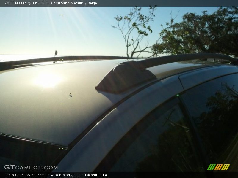Coral Sand Metallic / Beige 2005 Nissan Quest 3.5 S