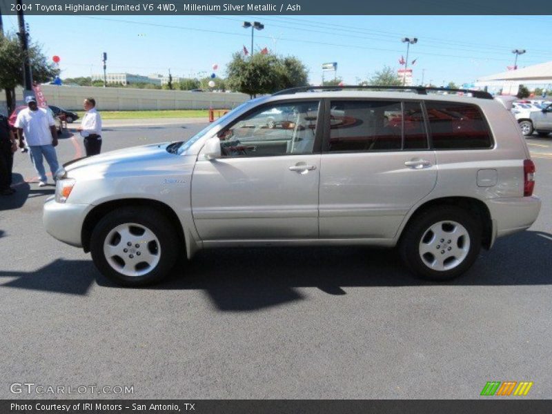 Millenium Silver Metallic / Ash 2004 Toyota Highlander Limited V6 4WD