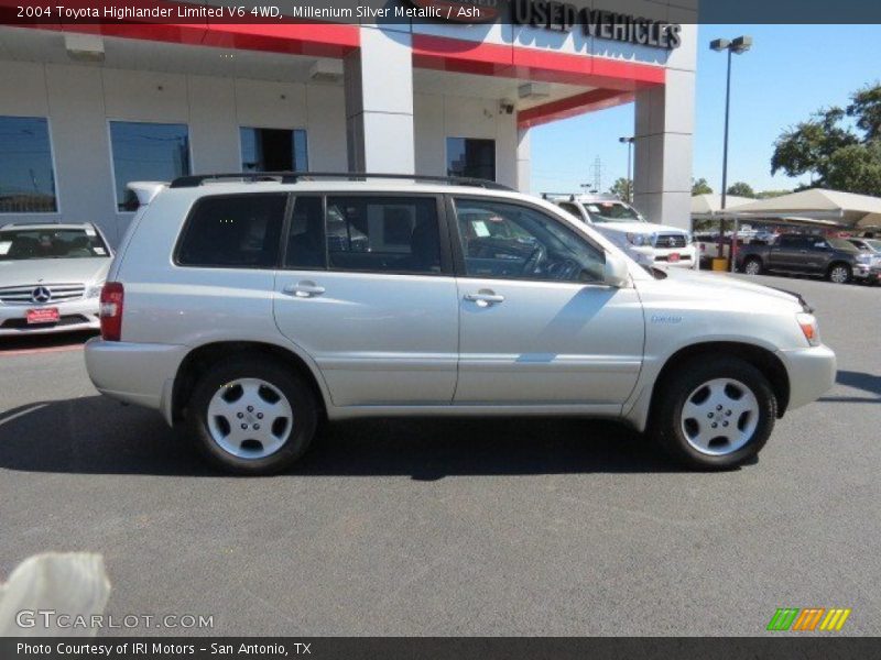 Millenium Silver Metallic / Ash 2004 Toyota Highlander Limited V6 4WD