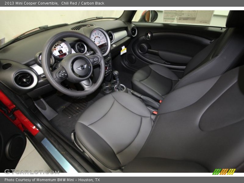 Chili Red / Carbon Black 2013 Mini Cooper Convertible
