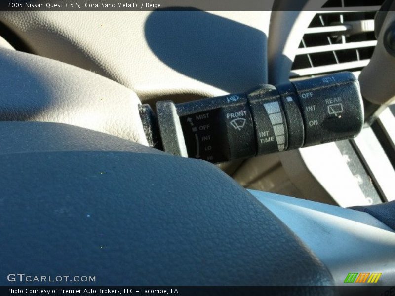 Coral Sand Metallic / Beige 2005 Nissan Quest 3.5 S
