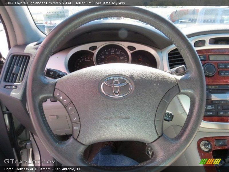 Millenium Silver Metallic / Ash 2004 Toyota Highlander Limited V6 4WD