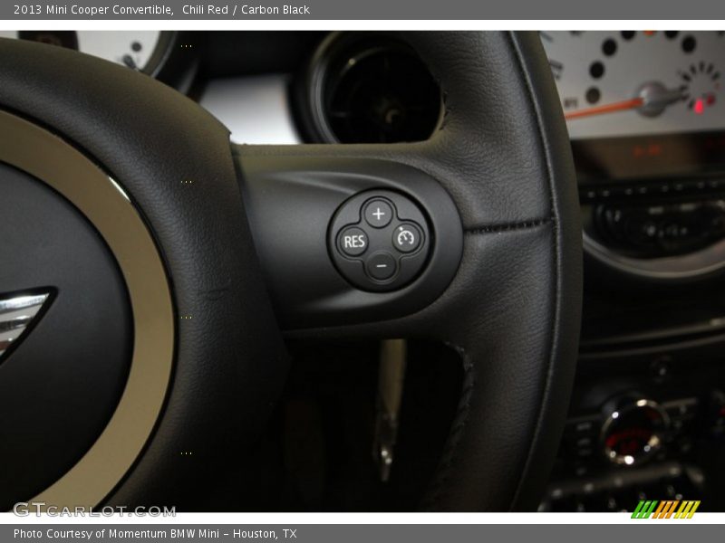 Chili Red / Carbon Black 2013 Mini Cooper Convertible