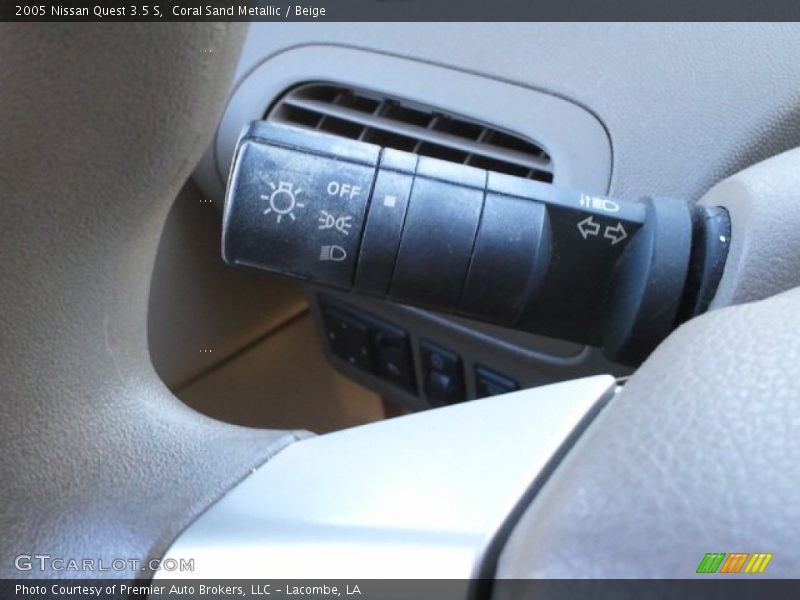 Coral Sand Metallic / Beige 2005 Nissan Quest 3.5 S