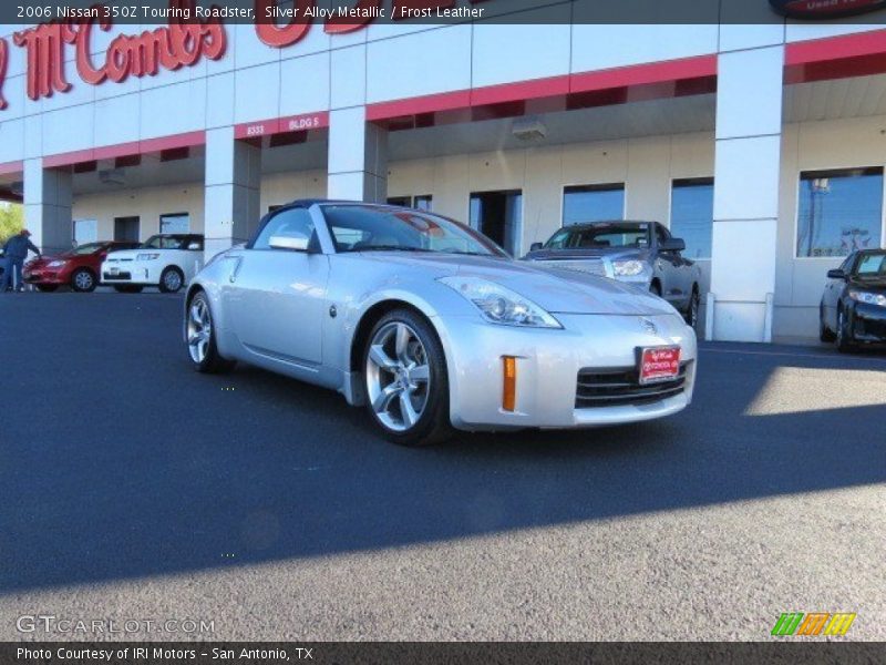 Silver Alloy Metallic / Frost Leather 2006 Nissan 350Z Touring Roadster