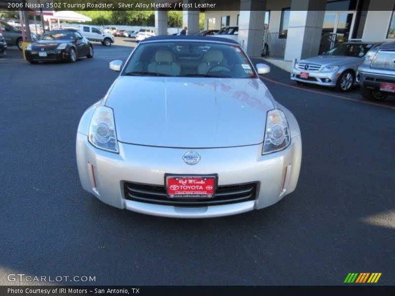 Silver Alloy Metallic / Frost Leather 2006 Nissan 350Z Touring Roadster