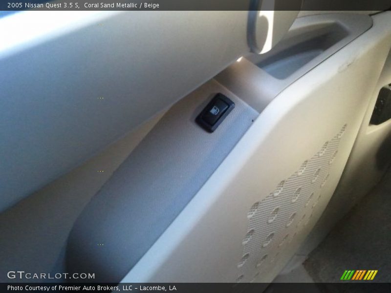 Coral Sand Metallic / Beige 2005 Nissan Quest 3.5 S