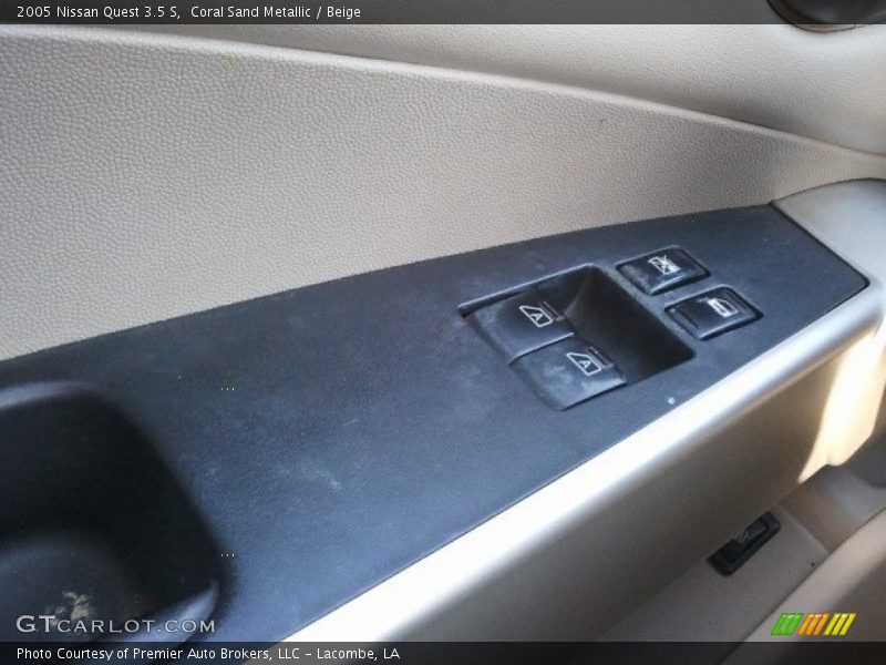 Coral Sand Metallic / Beige 2005 Nissan Quest 3.5 S