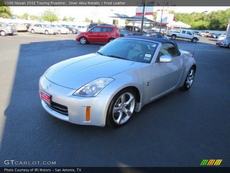 Silver Alloy Metallic / Frost Leather 2006 Nissan 350Z Touring Roadster