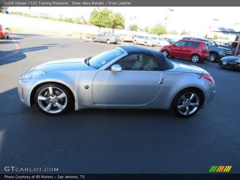 Silver Alloy Metallic / Frost Leather 2006 Nissan 350Z Touring Roadster
