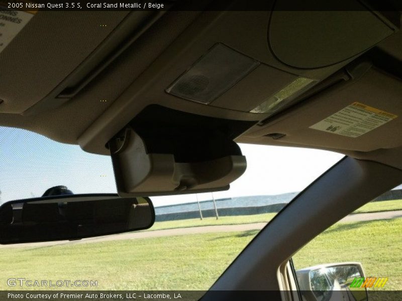 Coral Sand Metallic / Beige 2005 Nissan Quest 3.5 S
