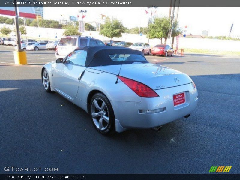Silver Alloy Metallic / Frost Leather 2006 Nissan 350Z Touring Roadster