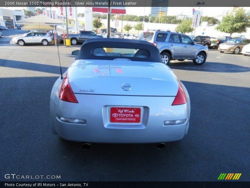 Silver Alloy Metallic / Frost Leather 2006 Nissan 350Z Touring Roadster