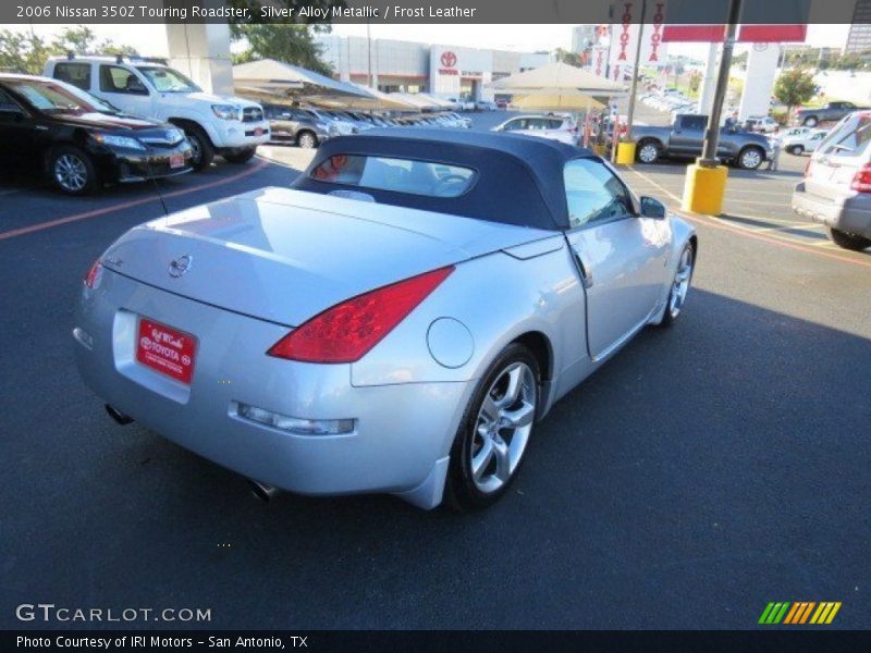Silver Alloy Metallic / Frost Leather 2006 Nissan 350Z Touring Roadster