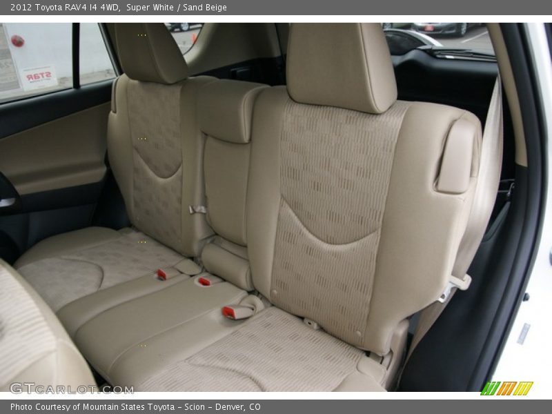 Super White / Sand Beige 2012 Toyota RAV4 I4 4WD