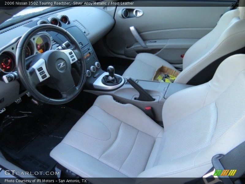  2006 350Z Touring Roadster Frost Leather Interior