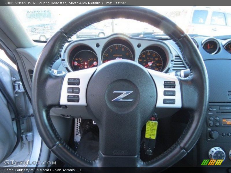 Silver Alloy Metallic / Frost Leather 2006 Nissan 350Z Touring Roadster