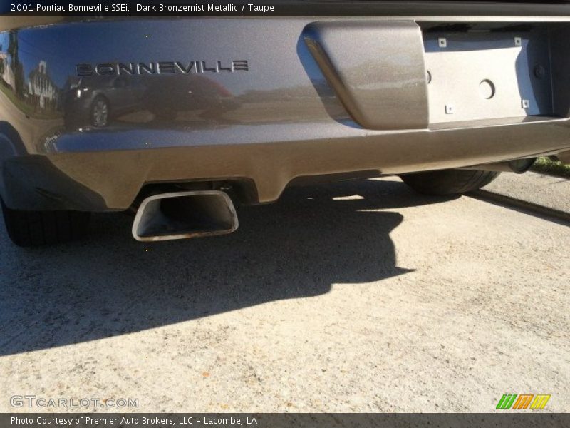 Dark Bronzemist Metallic / Taupe 2001 Pontiac Bonneville SSEi