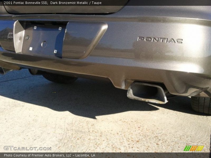 Dark Bronzemist Metallic / Taupe 2001 Pontiac Bonneville SSEi
