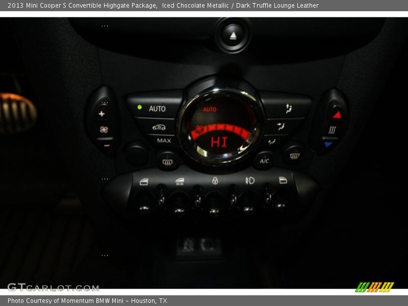 Iced Chocolate Metallic / Dark Truffle Lounge Leather 2013 Mini Cooper S Convertible Highgate Package