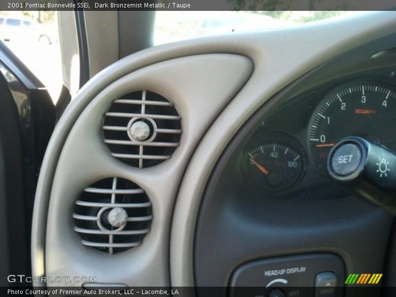 Dark Bronzemist Metallic / Taupe 2001 Pontiac Bonneville SSEi