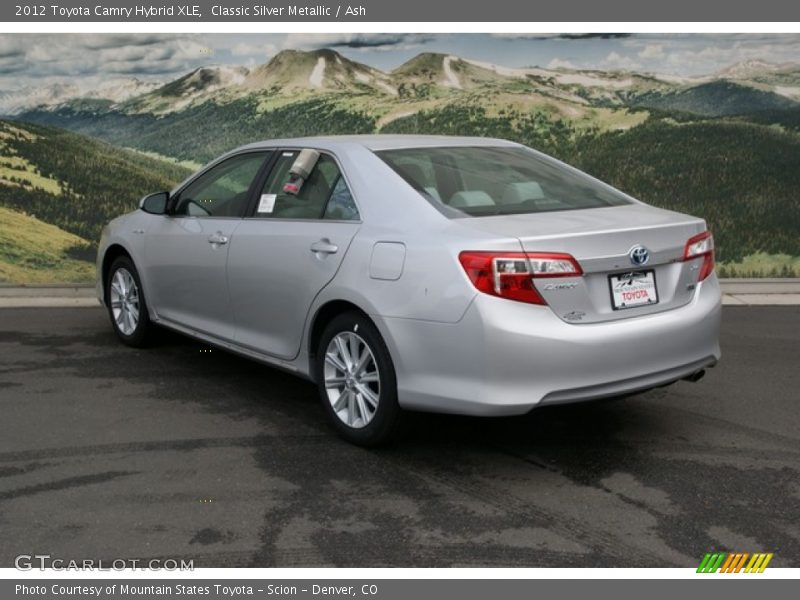 Classic Silver Metallic / Ash 2012 Toyota Camry Hybrid XLE