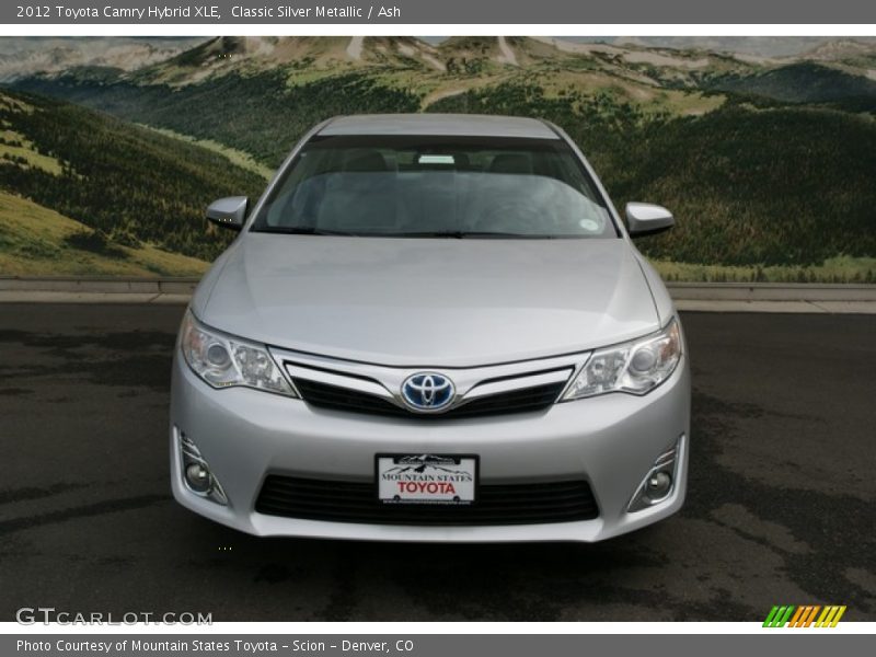 Classic Silver Metallic / Ash 2012 Toyota Camry Hybrid XLE