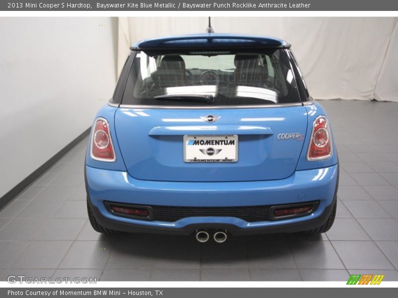 Bayswater Kite Blue Metallic / Bayswater Punch Rocklike Anthracite Leather 2013 Mini Cooper S Hardtop