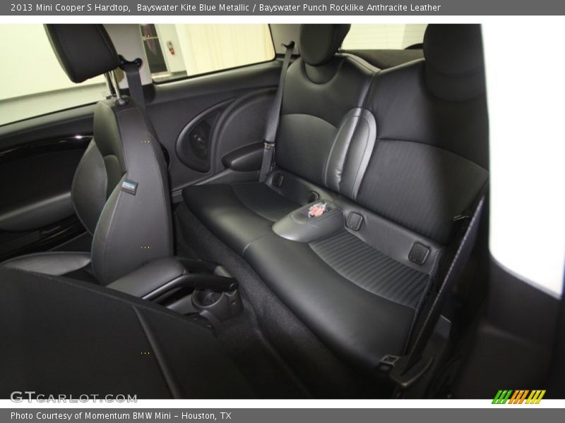 Bayswater Kite Blue Metallic / Bayswater Punch Rocklike Anthracite Leather 2013 Mini Cooper S Hardtop