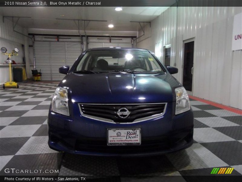 Blue Onyx Metallic / Charcoal 2010 Nissan Sentra 2.0